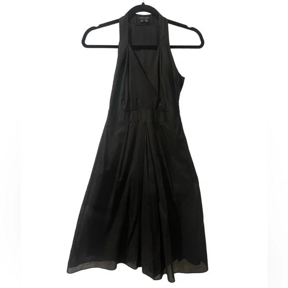 Theory | 100% Cotton Fit & Flare Pleated Summer Dress Kima/Lawn Size 0 Graduaton - Picture 1 of 6